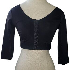 CT1561 Post Surgical Black Adjustable Vest L